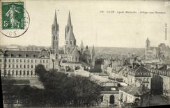 CPA Caen Lycee Malherbe Abbaye aux Hommes 