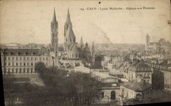 CPA Caen Lycee Malherbe Abbaye aux Hommes 