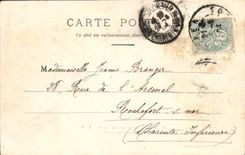 VINTAGE POSTCARD Caen the Refectory of the College