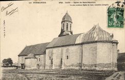CPA Caen Eglsie du Saint Sepulcre 