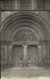 CPA CaenDetail du Portail de l'Abbaye aux Dames 