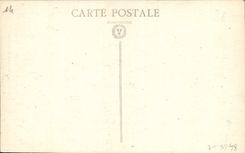 VINTAGE POSTCARD CaenDetail of the Gate of the Abbey to the Ladies