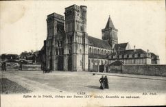 CPA Caen Eglise de la Trinite Abbaye aux Dames Ensemble au sud Ouest 