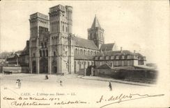 CPA Caen L'Abbaye aux Dames