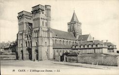 CPA Caen L'Abbaye aux Dames