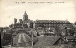 CPA Caen Ancienne Abbaye aux Dames Vue d'ensemble 