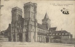CPA Caen Abbaye aux Dames fondee par la Reine Mathilde Xl e siecle 