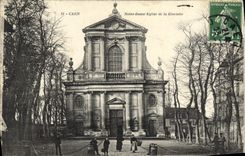 CPA Caen Notre dame eglise de la gloriette