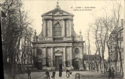 CPA Caen Notre dame eglise de la gloriette