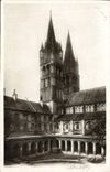 VINTAGE POSTCARD Caen the college the cloister and turns of Etienne Saint