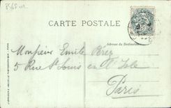 CPA Caen Facade de l'abbaye aux hommes