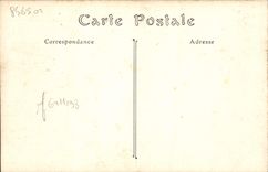 VINTAGE POSTCARD Caen Nej of the church holy Etienne Abbey with the Men