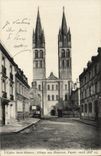 CPA Caen Nef de l'eglise saint etienne abbaye aux hommes