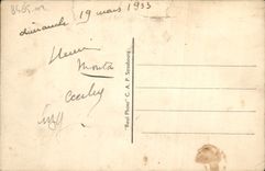 VINTAGE POSTCARD Deauville flowered Beach bar of the sun