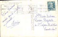 CPA Deauville trouville le port des yachts