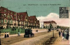 CPA Deauville Le casino et normandy hotel
