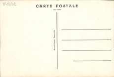 CPA Deauville plage fleurie le casino et normandy