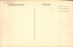 VINTAGE POSTCARD Deauville the flowered beach the casino seen of the gardens