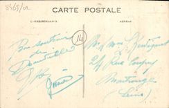 CPA Deauville La plage fleurie le casino et les jardins