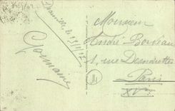 VINTAGE POSTCARD Deauville flowered beach the casino and the normandy hotel