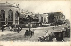 VINTAGE POSTCARD Deauville the casino and the royal hotel
