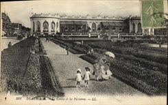 CPA Deauville Le casino et les parterres