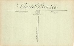 VINTAGE POSTCARD Deauville terraces of the gardens