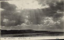 CPA Deauville approche d'orage