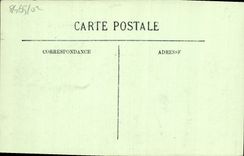 VINTAGE POSTCARD Deauville approaches storm