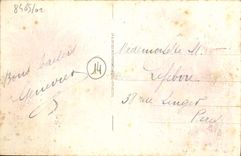 CPA Deauville La plage fleurie l'eglise et le monument aux morts