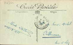 VINTAGE POSTCARD Deauville the Church