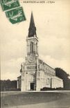 VINTAGE POSTCARD Deauville On Sea the Church