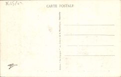 CPA Deauville La plage fleurie la gare