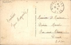 CPA Deauville plage fleurie les parterres fleuris et le casino