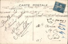 VINTAGE POSTCARD Deauville street of the lock and desired the hoc towards the casino