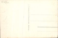 VINTAGE POSTCARD Deauville flowered beach place of the casino