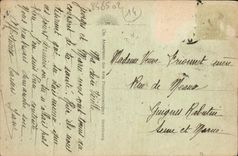 CPA Deauville la plage fleurie rue desire le hoc Le Printemps