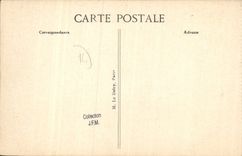 VINTAGE POSTCARD Deauville trick of the lock and desired the hoc towards the casino