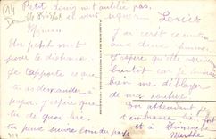 CPA Deauville la plage fleurie