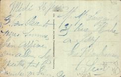 CPA Deauville la plage fleurie