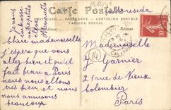 CPA Deauville Sur Mer promenade de la plage