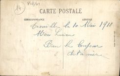 VINTAGE POSTCARD Deauville the terrace Hippisme Horses