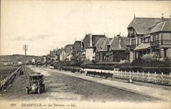 CPA Deauville La terrasse