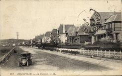 CPA Deauville La terrasse