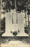 VINTAGE POSTCARD Deauville war memorial of the Militaria Great War