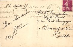 CPA Deauville La plage fleurie interieur des nouveaux bains L'atrium