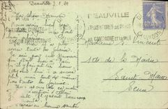 CPA Deauville Plage fleurie le casino Salle du restaurant