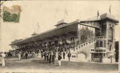 CPA Deauville Les courses Hippisme chevaux