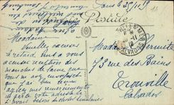 VINTAGE POSTCARD Deauville the races Hippisme horses