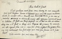 CPA Deauville parterres fleurie et normandy hotel